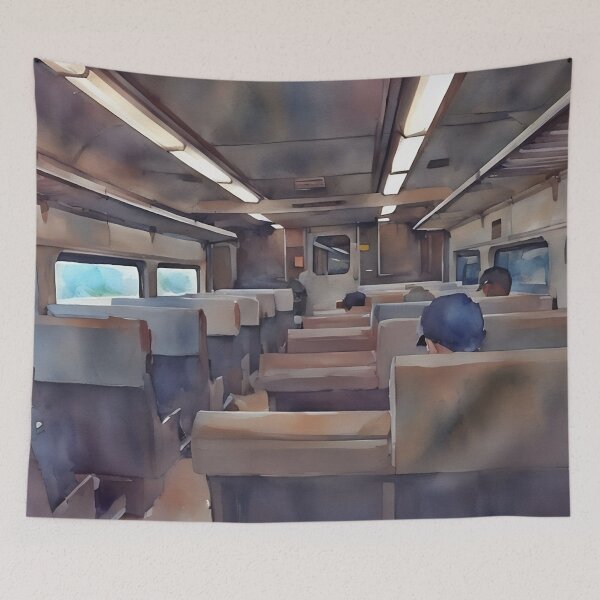 Item preview, The Slow Ride North designed and sold by RCWatercolours.
