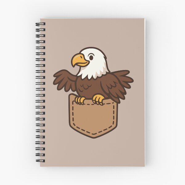 Item preview, Pocket Eagly Cute Funny Eagle designed and sold by pick-o-print.