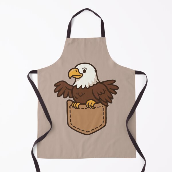 Item preview, Pocket Eagly Cute Funny Eagle designed and sold by pick-o-print.