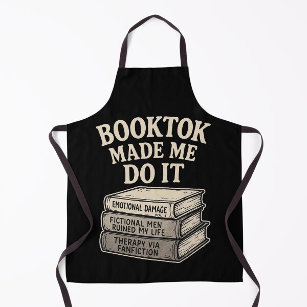 Item preview, BookTok Made Me Do It designed and sold by Fictional and Feral.