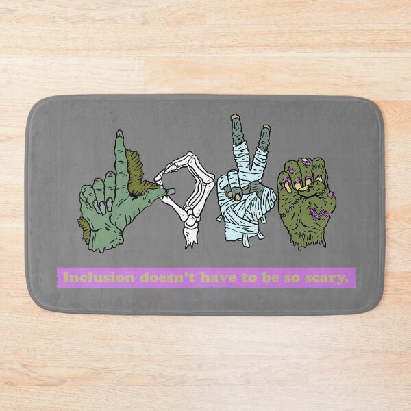 Item preview, Inclusion is not scary designed and sold by Eloisa Roper.