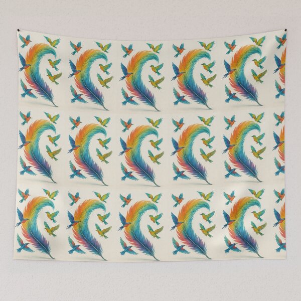 Item preview, multi-colored wings designed and sold by OpraOpra.