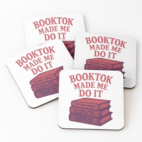 Item preview, BookTok Made Me Do It designed and sold by Fictional and Feral.
