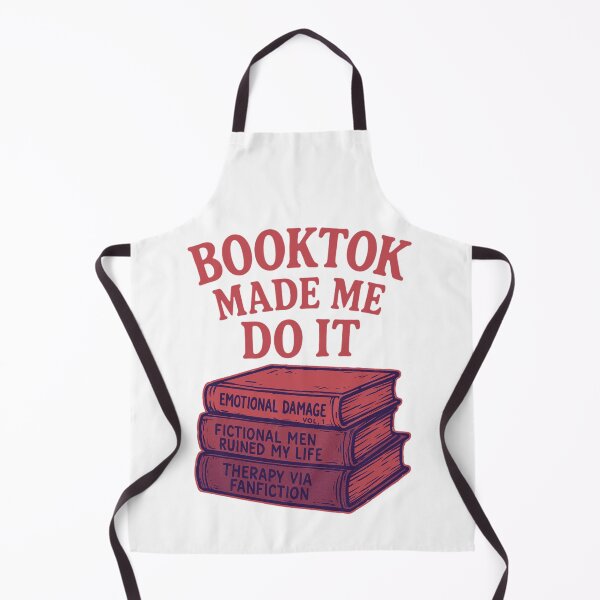 Item preview, BookTok Made Me Do It designed and sold by Fictional and Feral.