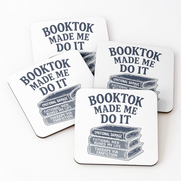 Item preview, BookTok Made Me Do It designed and sold by Fictional and Feral.