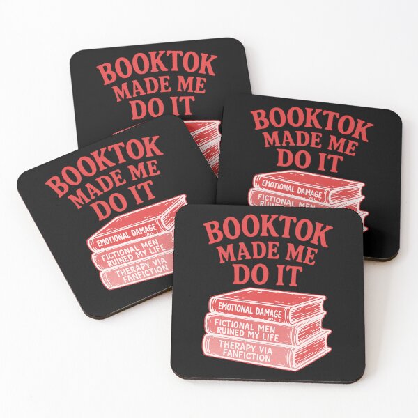 Item preview, BookTok Made Me Do It designed and sold by Fictional and Feral.