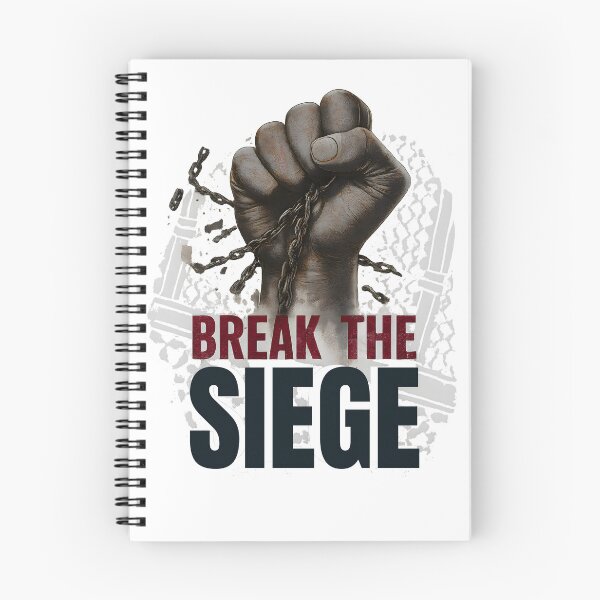Item preview, Break the Siege – Fist and Chains designed and sold by Ahmed Behiry.