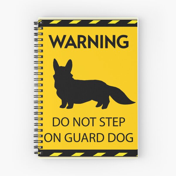 Item preview, Warning Do not step on the guard dog corgi designed and sold by Deathoftheself.