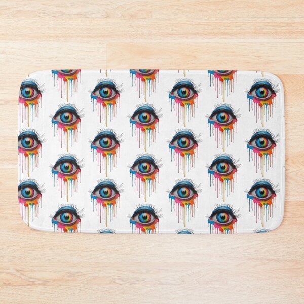Item preview, Colorful Rainbow Eye T-Shirt – Abstract Artistic Design with Paint Drips designed and sold by startwell.