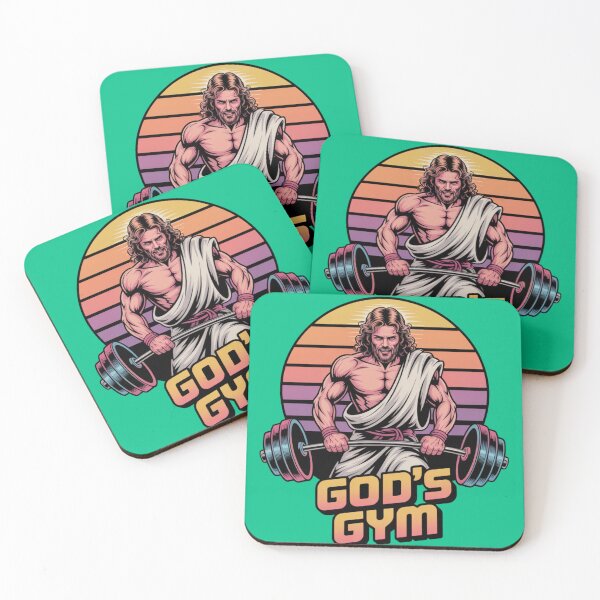 Item preview, God’s Gym – 80s Throwback Parody designed and sold by GENX-AUTISM-DAD.
