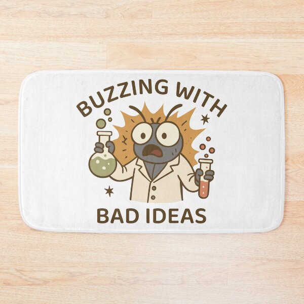 Item preview, Buzzing with Bad Ideas | Insect Memes and Bug Humor designed and sold by LadyInEverGreen.