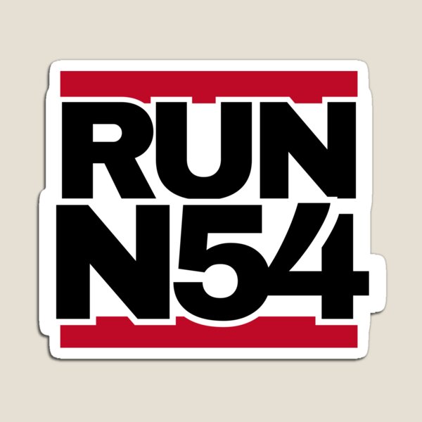 Item preview, RUN N54 (white background) designed and sold by VivaLosRicos.