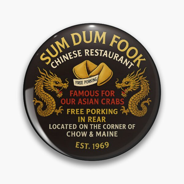 Item preview, Sum Dum Fook Chinese Restaurant designed and sold by shoppingtshirts.