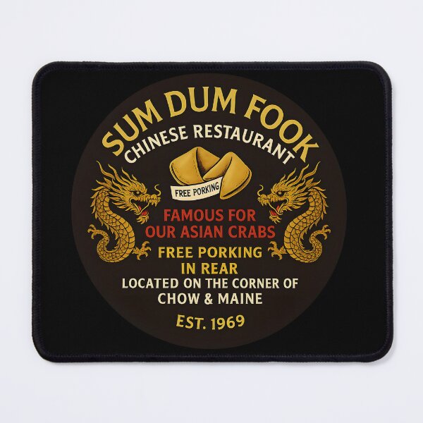 Item preview, Sum Dum Fook Chinese Restaurant designed and sold by shoppingtshirts.