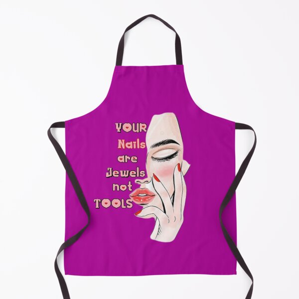 Item preview, Funny your nails are jewels not tools pedicure manicure girly long cute nail art polish care designed and sold by veru-art.