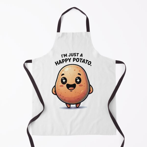 Item preview, Cute Happy Potato – Kawaii Funny Cartoon Illustration designed and sold by New Dragon.