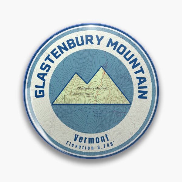Item preview, Vermont Mountain Map - Glastenbury designed and sold by Willz Designz.