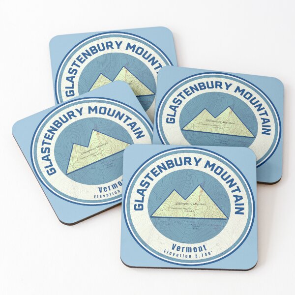 Item preview, Vermont Mountain Map - Glastenbury designed and sold by Willz Designz.