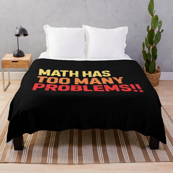 Item preview, Funny Math - Math has too many problems  designed and sold by DemureArtsy.