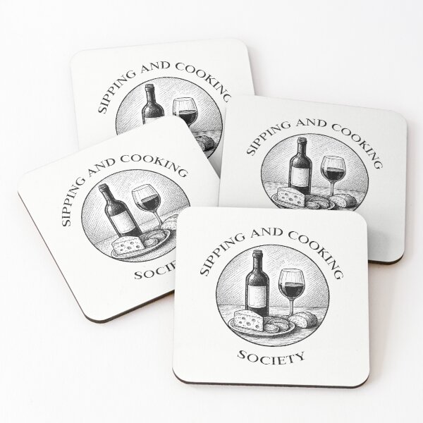 Item preview, Sipping and Cooking Society designed and sold by Easy Livin.