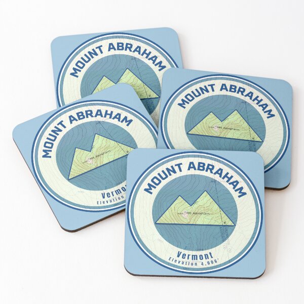 Item preview, Vermont Mountain Map - Mount Abraham designed and sold by Willz Designz.