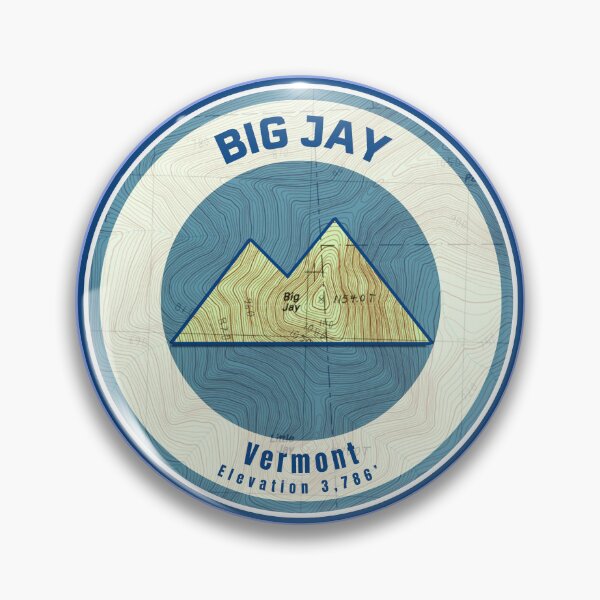 Item preview, Vermont Mountain Map - Big Jay designed and sold by Willz Designz.