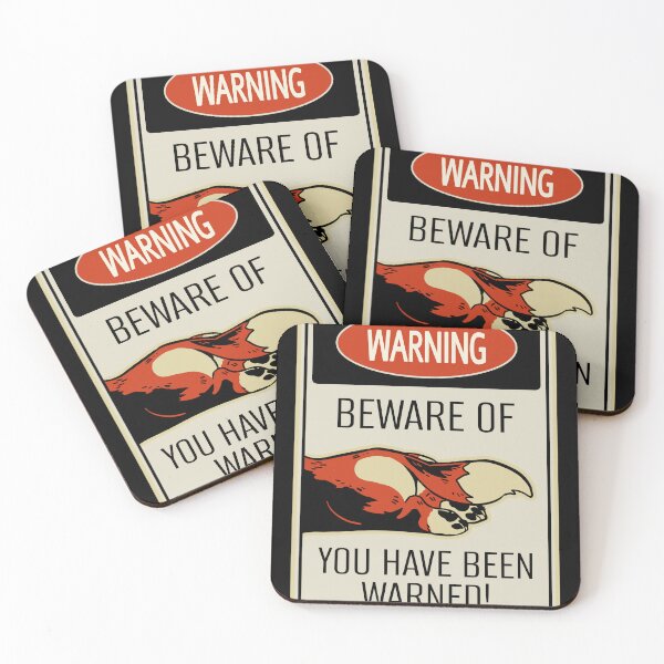 Item preview, BEWARE THE CORGI sploot sign designed and sold by Deathoftheself.