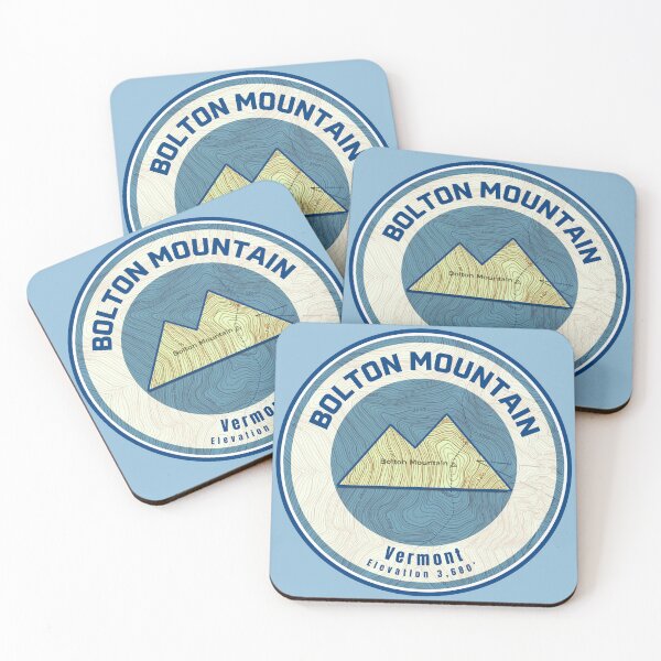 Item preview, Vermont Mountain Map - Bolton Mountain designed and sold by Willz Designz.