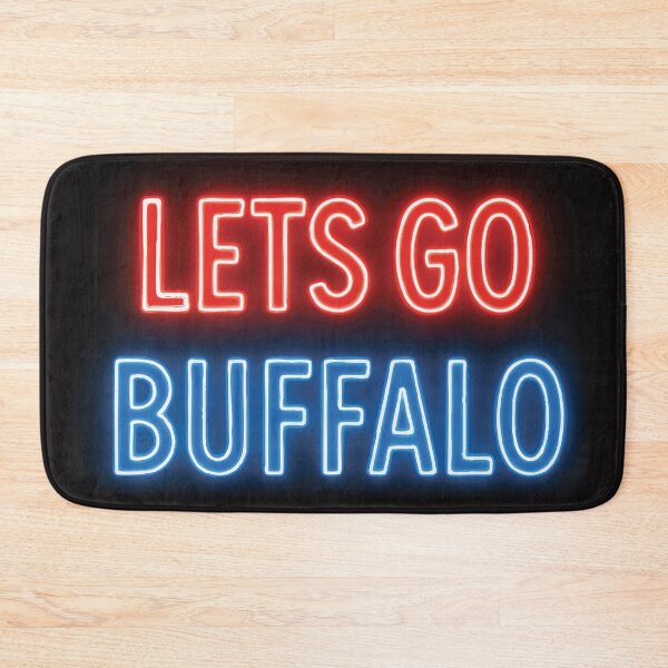 Item preview, Lets Go Buffalo Neon Sign Print designed and sold by Button Craftworks.