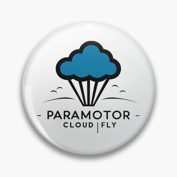 Item preview, Paramotor cloud fly sticker designed and sold by ParaCloudFly.