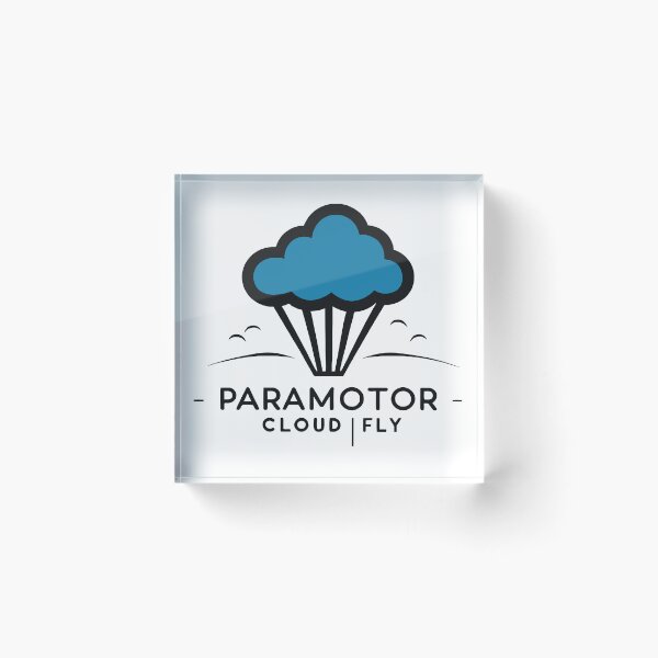 Item preview, Paramotor cloud fly sticker designed and sold by ParaCloudFly.