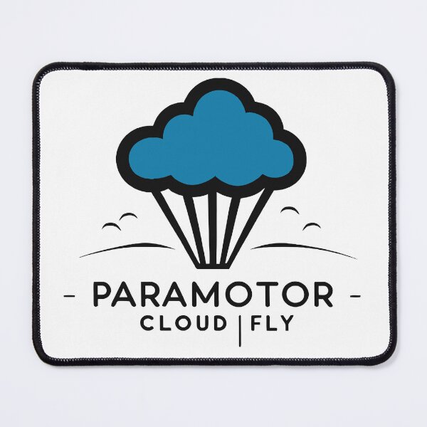 Item preview, Paramotor cloud fly sticker designed and sold by ParaCloudFly.