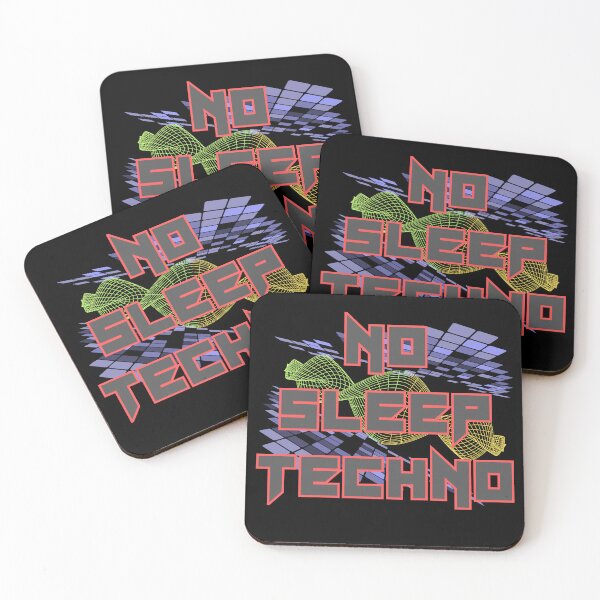 Item preview, No Sleep Techno - Techno Festival Party  designed and sold by Bawek85Designs.