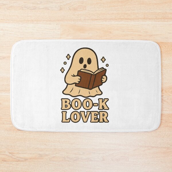 Item preview, Cute Book Lover Ghost Halloween designed and sold by Prints-by-Olaf.