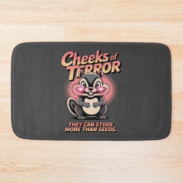 Item preview, Cheeks of terror - Chipmunk halloween - Chipmunk horror - Chipmunk monster - Chipmunk nutty designed and sold by JansenGS.