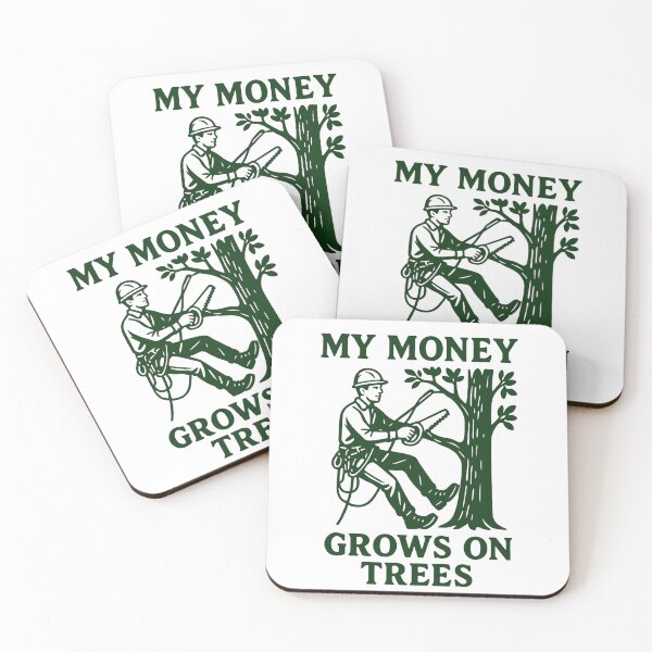 Item preview, My Money Grows On Trees Funny Gifts For Arborists designed and sold by Prints-by-Olaf.