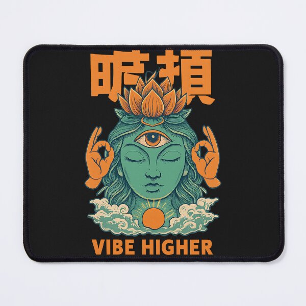 Item preview, Vibe Higher – Spiritual Third Eye Lotus designed and sold by AwesomeBeyondLimits.