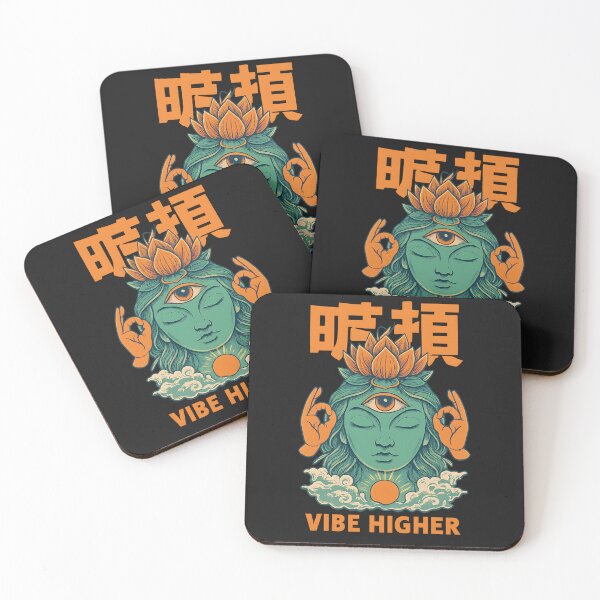 Item preview, Vibe Higher – Spiritual Third Eye Lotus designed and sold by AwesomeBeyondLimits.
