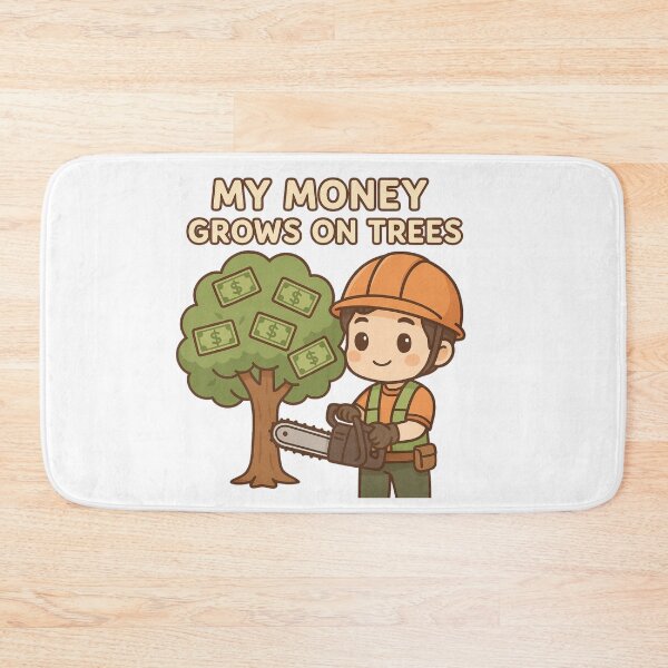 Item preview, My Money Grows On Trees Funny Gifts For Arborists designed and sold by Prints-by-Olaf.