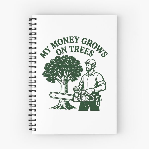 Item preview, My Money Grows On Trees Funny Gifts For Arborists designed and sold by Prints-by-Olaf.