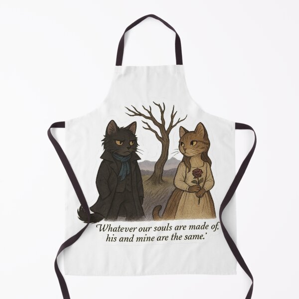 Item preview, Heathcliff & Catherine – Wuthering Heights Cat Couple Sticker designed and sold by Lavoretty.