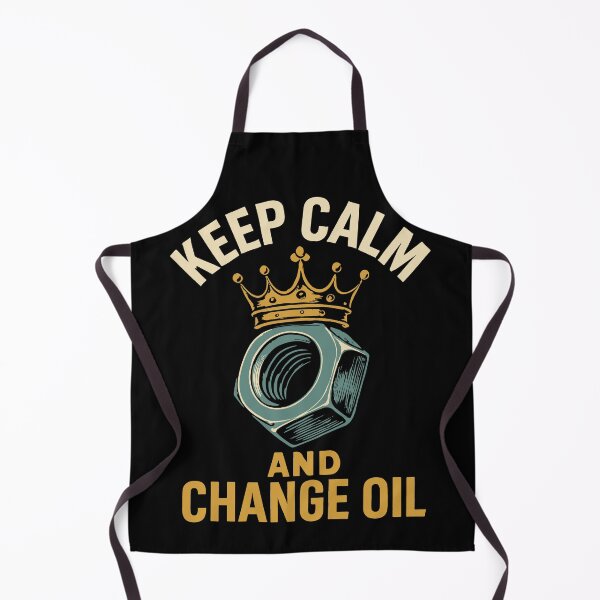 Item preview, Keep Calm And Change Oil Mechanic Garage Funny designed and sold by LuminOrb.