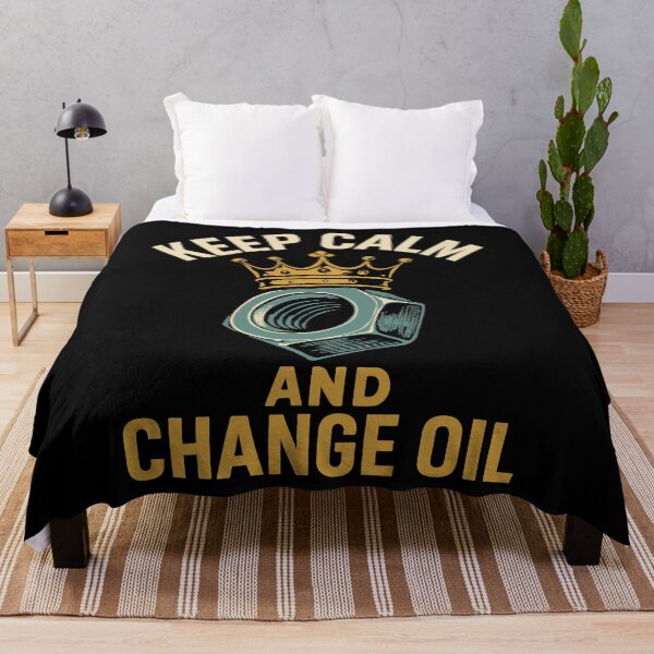 Item preview, Keep Calm And Change Oil Mechanic Garage Funny designed and sold by LuminOrb.