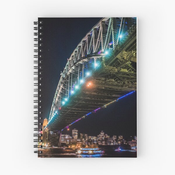 Item preview, Sydney Harbour Bridge - Vivid 2018 designed and sold by LeighsDesign.