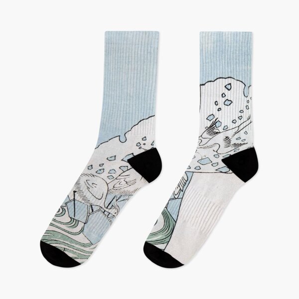 Item preview, Cranes Among Flowing Waters designed and sold by WheelieGdArt.