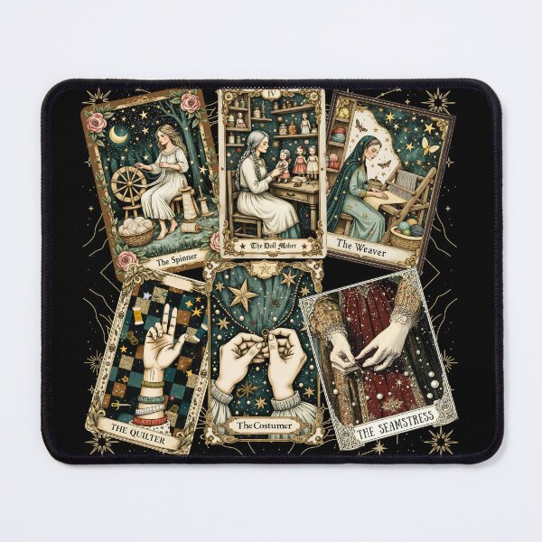 Item preview, Tarot Artisan Cards Spinner, Weaver, Quilter designed and sold by frolicandlarks.