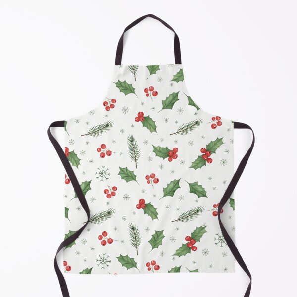 Item preview, Simple Elegant Holiday Botanicals Pattern designed and sold by Iras-Art-Corner.
