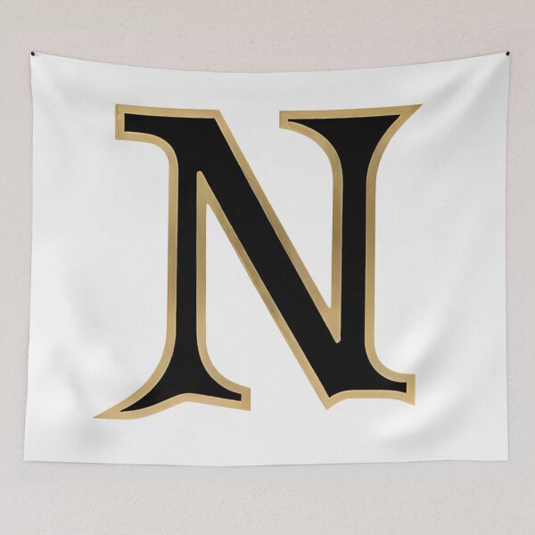Item preview,  Letter N – Gold & Black Elegance designed and sold by RAKO13.