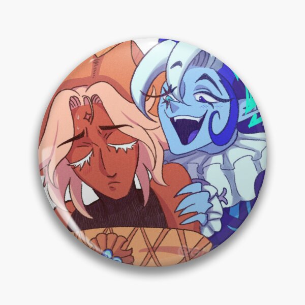 Item preview, Cookie Run Kingdom Shadow Milk Pure Vanilla Yuri Sticker Poster Pin designed and sold by Ghostiemeister.