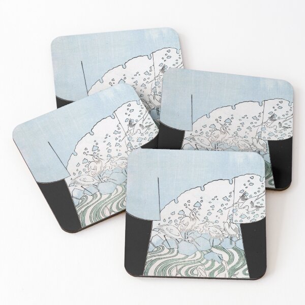 Item preview, Cranes Among Flowing Waters - V2 designed and sold by WheelieGdArt.